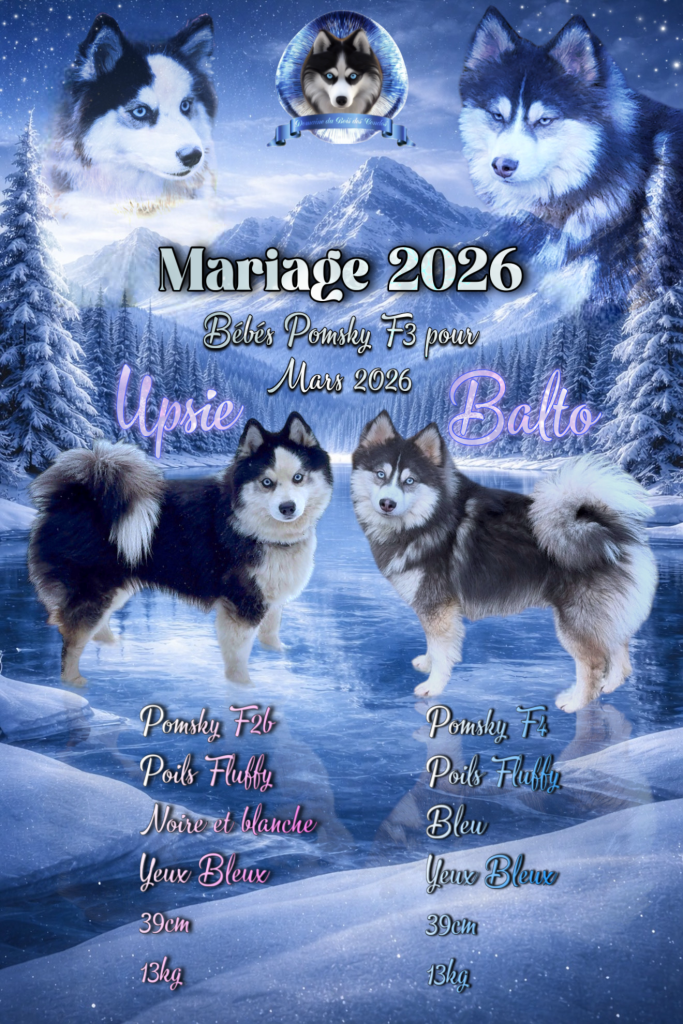 Mariage Balto et upsie