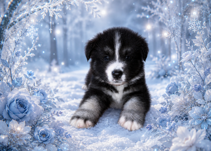 Chiot Pomsky disponible F4