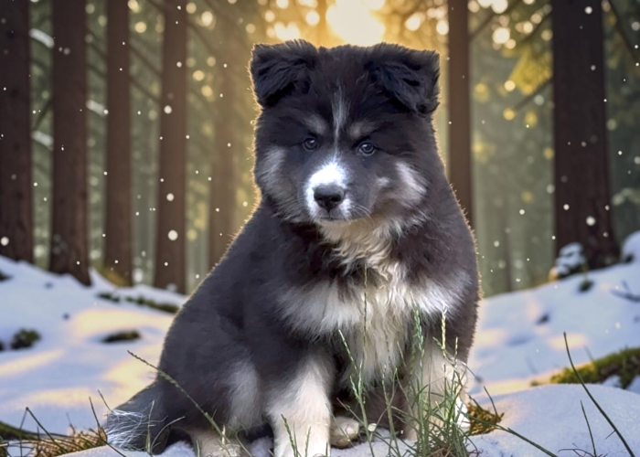 Togo chiot Pomsky disponible